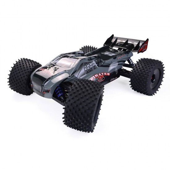 9021-V3 1/8 2.4G 4WD 80km/h 120A ESC Brushless RC Car Full Scale Electric Truggy RTR Toys