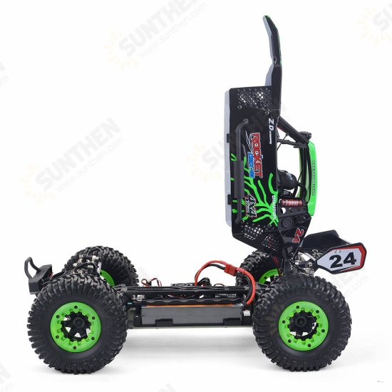 DBX 10 1/10 4WD 2.4G Desert Truck Brushless RC Car High Speed Off Road Vehicle Models 80km/h W/ Swing