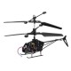 2CH Fall Resistant Remote Control Mini Helicopter with LED Light for Children Outdoor Toys