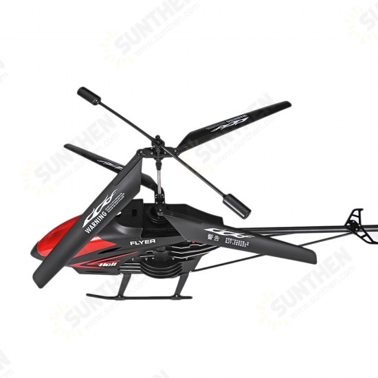 3.5CH 95CM USB Chargering Fall Resistant Hover Function Led Light Automatic Power-off Protection Alloy Remote Control Helicopter RTF