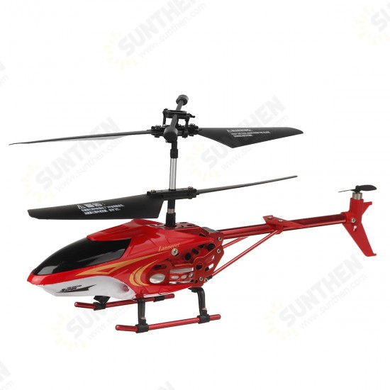 3.5CH Alloy Fall Resistant USB Charging Lock-tail Gyroscope Remote Control Helicopter