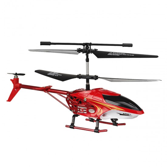 3.5CH Alloy Fall Resistant USB Charging Lock-tail Gyroscope Remote Control Helicopter