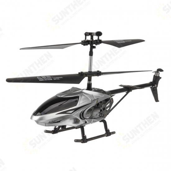 3.5CH Alloy Fall Resistant USB Charging Lock-tail Gyroscope Remote Control Helicopter