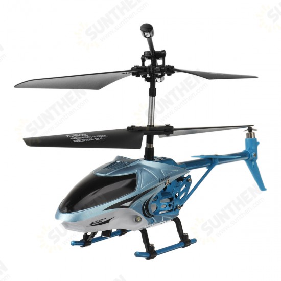 3.5CH Alloy Fall Resistant USB Charging Lock-tail Gyroscope Remote Control Helicopter