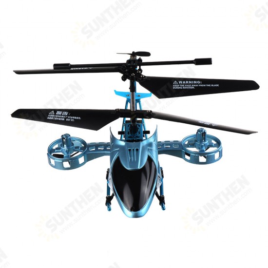 4.5CH Electric RC Helicopter RTF One-key Side Fly One-key Automatic Cruise Lighting Control Outdoor Toys for Children