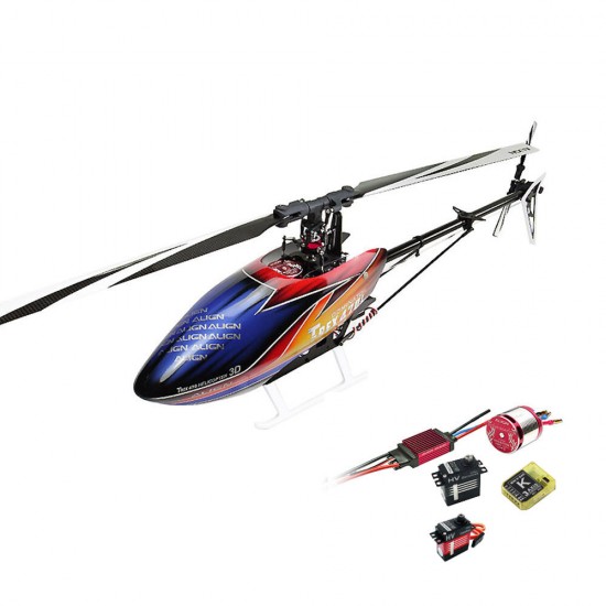 T-REX 470LP 6CH 3D Flying RC Helicopter Super Combo With Motor ESC Gyro Servos