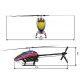 300X DOMINATOR DFC 6CH 3D Flying RC Helicopter RTF With A10 Transmitter