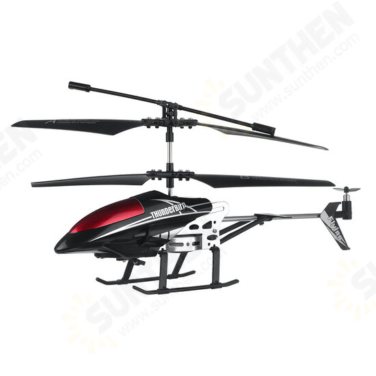 D728 3.5CH Fall Resistant Led Light USB Chargering Alloy Remote Control RC Helicopter RTF Children Gift Outdoor Toys