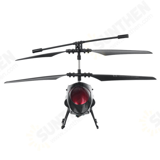 D728 3.5CH Fall Resistant Led Light USB Chargering Alloy Remote Control RC Helicopter RTF Children Gift Outdoor Toys