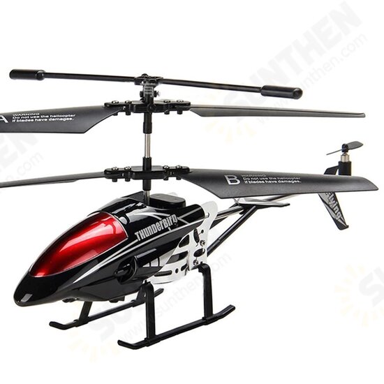 D728 3.5CH Fall Resistant Led Light USB Chargering Alloy Remote Control RC Helicopter RTF Children Gift Outdoor Toys