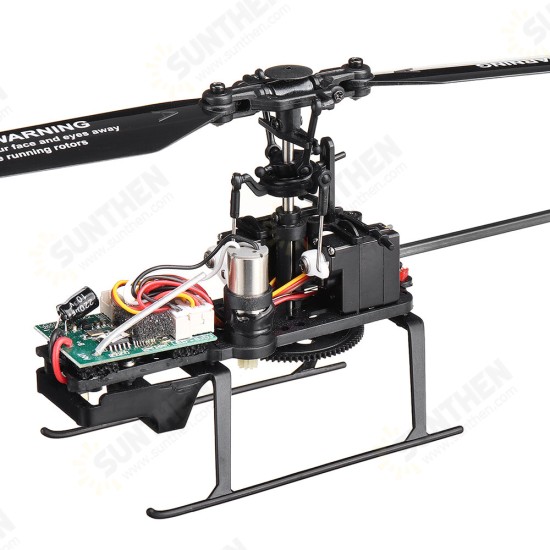 E129 2.4G 4CH 6-Axis Gyro Altitude Hold Flybarless RC Helicopter RTF