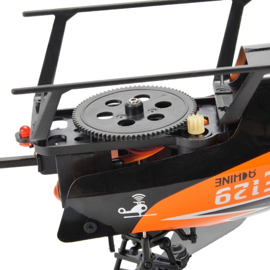 E129 2.4G 4CH 6-Axis Gyro Altitude Hold Flybarless RC Helicopter RTF