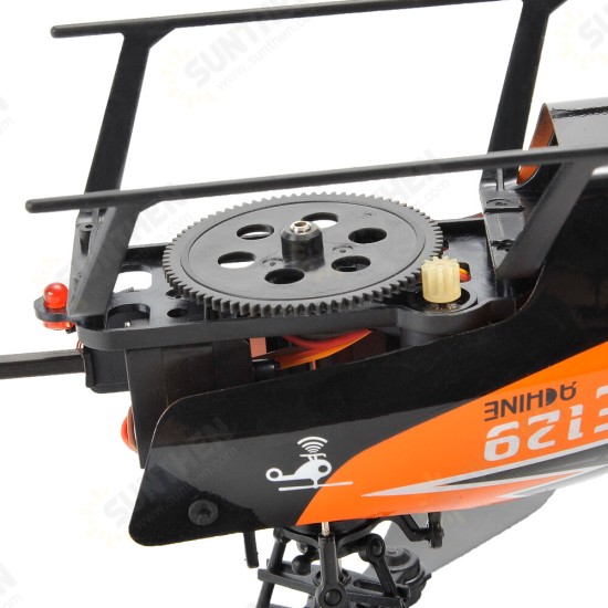 E129 2.4G 4CH 6-Axis Gyro Altitude Hold Flybarless RC Helicopter RTF