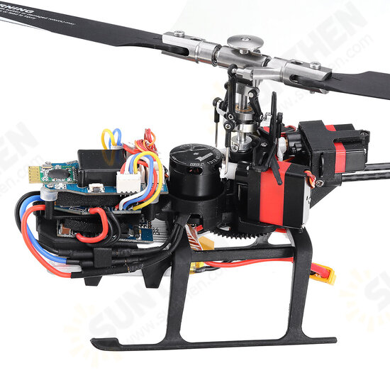 E160 V2 6CH Dual Brushless 3D6G System Flybarless RC Helicopter BNF Compatible with FUTABA' S-FHSS