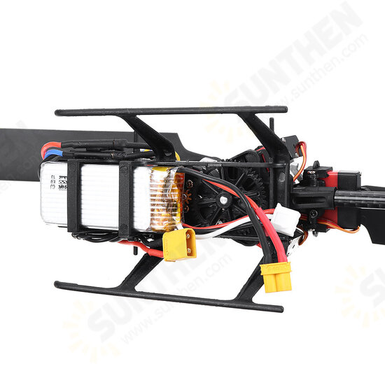 E160 V2 6CH Dual Brushless 3D6G System Flybarless RC Helicopter BNF Compatible with FUTABA' S-FHSS