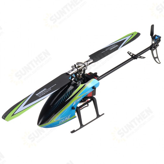 E160 V2 6CH Dual Brushless 3D6G System Flybarless RC Helicopter RTF Compatible with S-FHSS