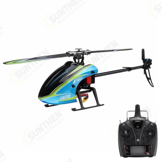 E160 V2 6CH Dual Brushless 3D6G System Flybarless RC Helicopter RTF Compatible with S-FHSS