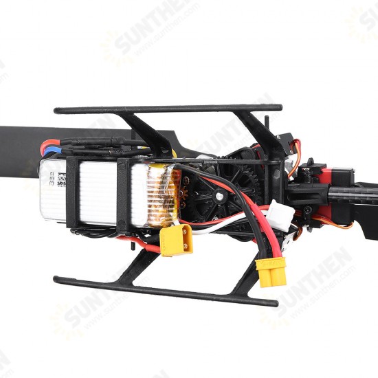 E160 V2 6CH Dual Brushless 3D6G System Flybarless RC Helicopter RTF Compatible with S-FHSS