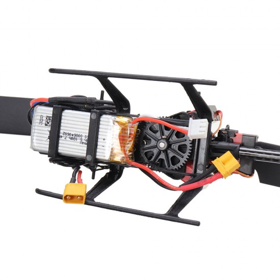 E160 V2 6CH Dual Brushless 3D6G System Flybarless RC Helicopter RTF with Backpack