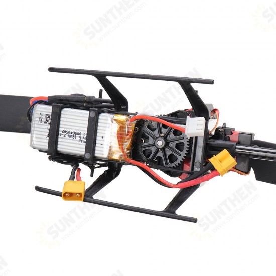 E160 V2 6CH Dual Brushless 3D6G System Flybarless RC Helicopter RTF with Backpack