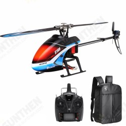 E160 V2 6CH Dual Brushless 3D6G System Flybarless RC Helicopter RTF with Backpack E160 V2 6CH Dual Brushless 3D6G System Flybarless RC Helicopter RTF with Backpack