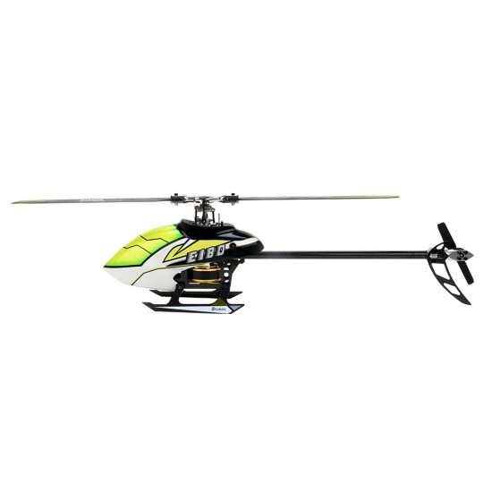E180 6CH 3D6G System Dual Brushless Direct Drive Motor Flybarless RC Helicopter BNF Compatible with S-FHSS