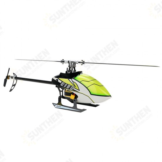 E180 6CH 3D6G System Dual Brushless Direct Drive Motor Flybarless RC Helicopter BNF Compatible with S-FHSS