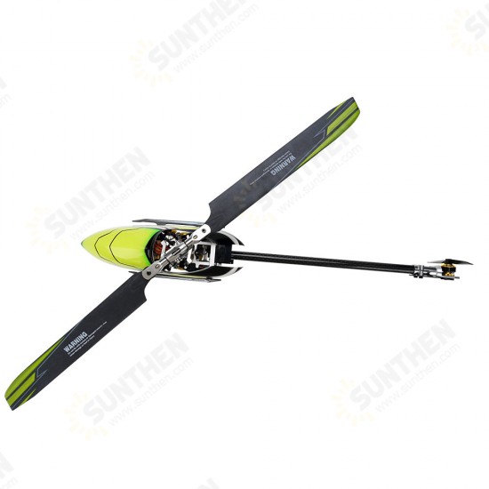 E180 6CH 3D6G System Dual Brushless Direct Drive Motor Flybarless RC Helicopter BNF Compatible with S-FHSS