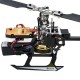E180 6CH 3D6G System Dual Brushless Direct Drive Motor Flybarless RC Helicopter BNF Compatible with S-FHSS