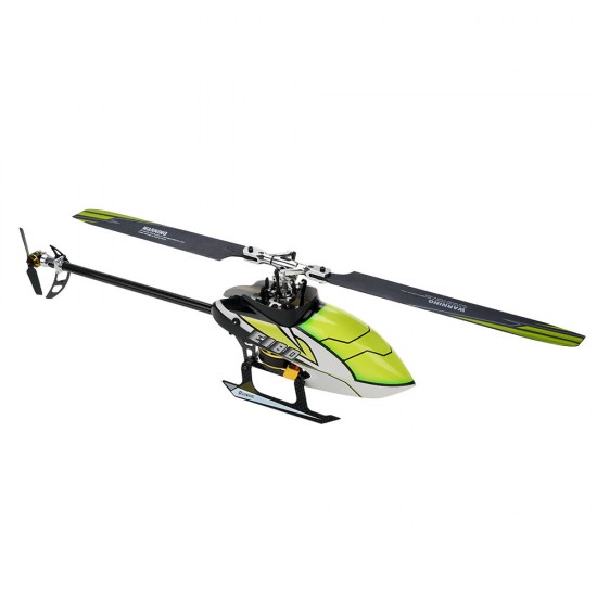E180 6CH 3D6G System Dual Brushless Direct Drive Motor Flybarless RC Helicopter RTF Compatible with S-FHSS