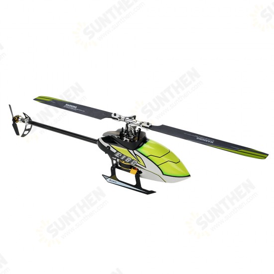 E180 6CH 3D6G System Dual Brushless Direct Drive Motor Flybarless RC Helicopter RTF Compatible with S-FHSS