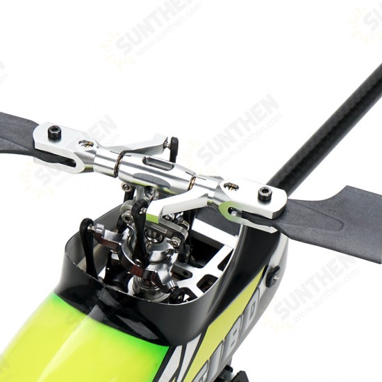 E180 6CH 3D6G System Dual Brushless Direct Drive Motor Flybarless RC Helicopter RTF Compatible with S-FHSS