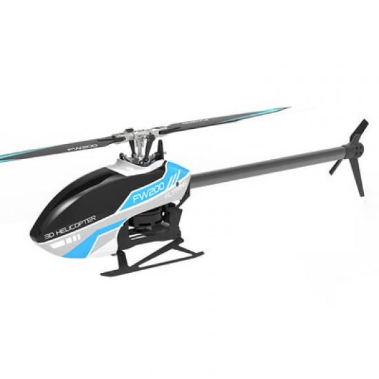 FW200 6CH 3D Acrobatics GPS Altitude Hold One-key Return APP Adjust RC Helicopter RTF With H1 V2 Flight Control System