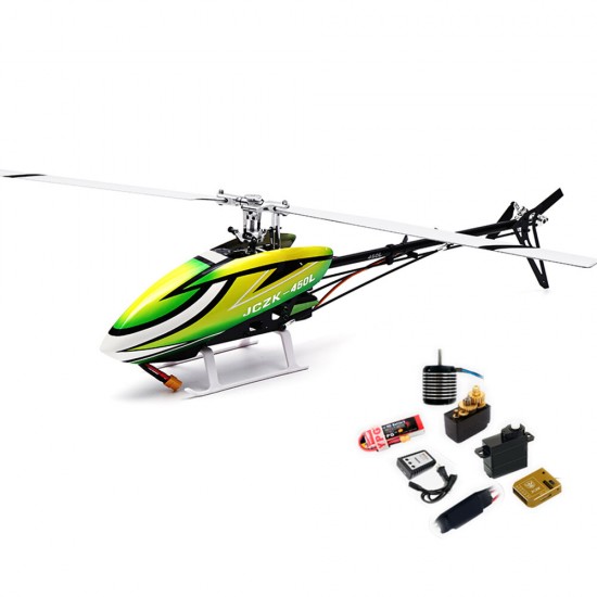 450L DFC 6CH 3D Flying Flybarless RC Helicopter Super Combo