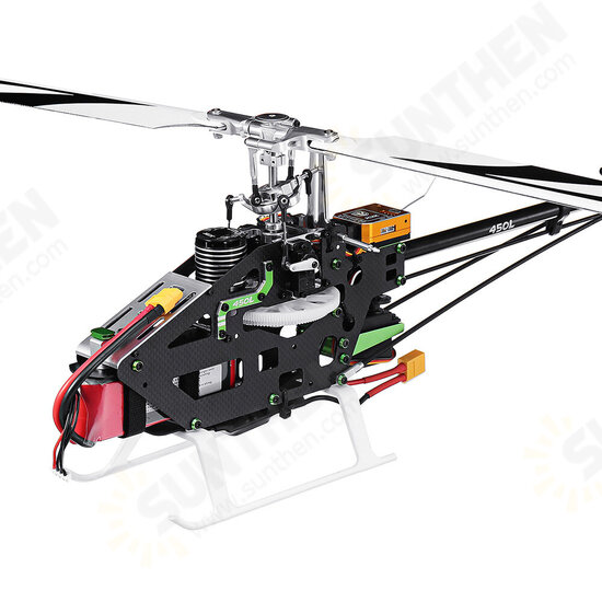 ASSAULT 450L DFC 6CH 3D Flybarless RC Helicopter With Transmitter RTF