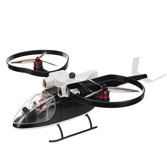 KY-Z2 6CH Two-axis Brushless Helicopter 720P FPV RTF Version Support Fixed-point Fixed-altitude Flight GPS One Key Return