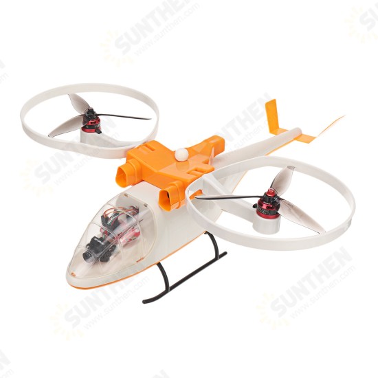 KY-Z2 6CH Two-axis Brushless Helicopter 720P FPV RTF Version Support Fixed-point Fixed-altitude Flight GPS One Key Return