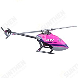 M1 290mm 6CH 3D Flybarless Dual Brushless Direct-Drive Motor RC Helicopter BNF with Adjustable Flight Controller Compatible with S-FHSS M1 290mm 6CH 3D Flybarless Dual Brushless Direct-Drive Motor RC Helicopter BNF with Adjustable Flight Controller Compatible with S-FHSS