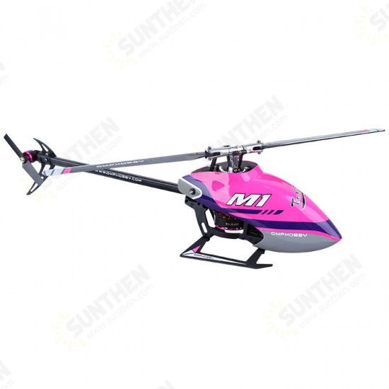 M1 290mm 6CH 3D Flybarless Dual Brushless Direct-Drive Motor RC Helicopter BNF with Adjustable Flight Controller Compatible with S-FHSS