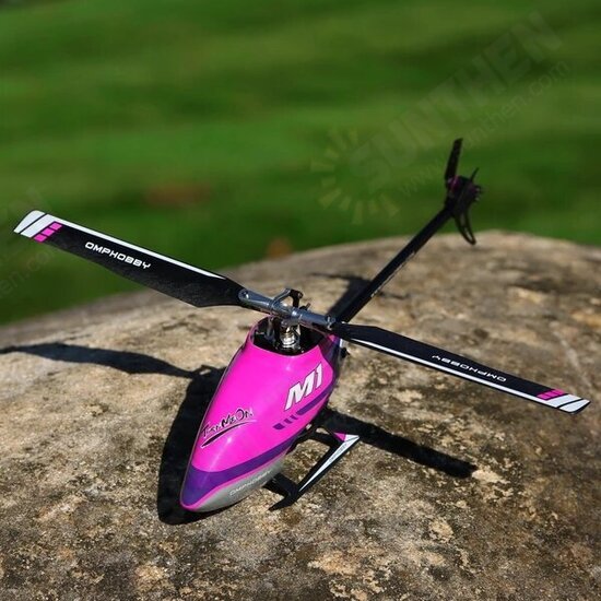 M1 290mm 6CH 3D Flybarless Dual Brushless Direct-Drive Motor RC Helicopter BNF with Adjustable Flight Controller Compatible with S-FHSS