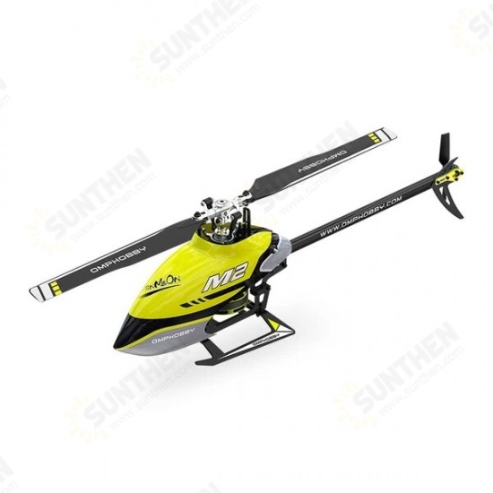 M2 V2 6CH 3D Flybarless Dual Brushless Motor Direct-Drive RC Helicopter BNF with Flight Controller