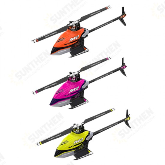 M2 V2 6CH 3D Flybarless Dual Brushless Motor Direct-Drive RC Helicopter BNF with Flight Controller