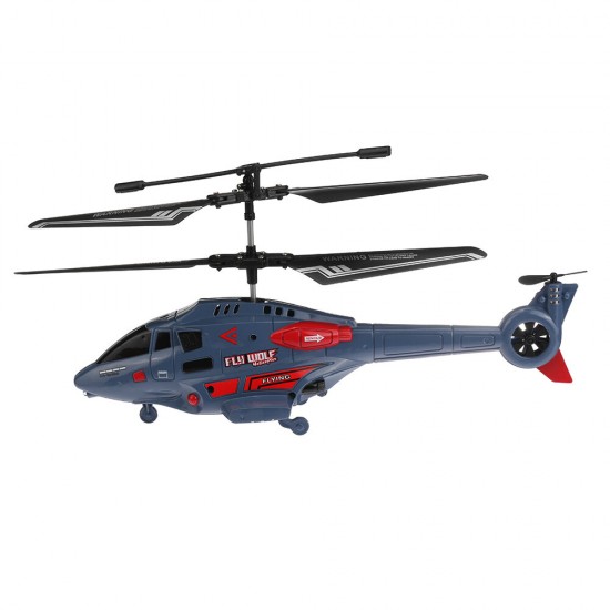 S727 2.4G 4CH Coaxial Double-blade Altitude Hold Automatic Power-off Protection Fall Resistant USB Charging Electric Light Alloy Helicopter RTF