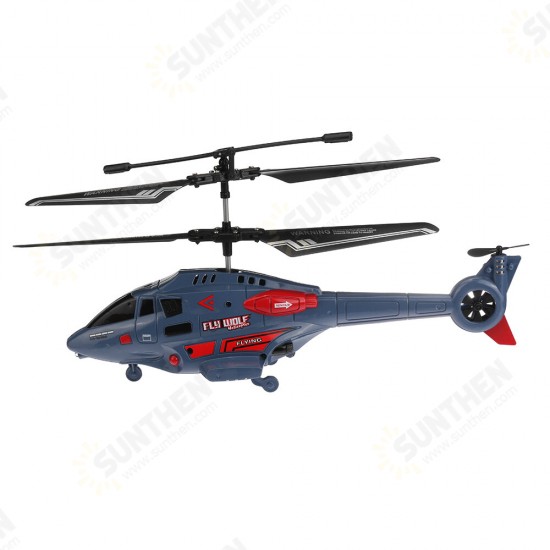 S727 2.4G 4CH Coaxial Double-blade Altitude Hold Automatic Power-off Protection Fall Resistant USB Charging Electric Light Alloy Helicopter RTF