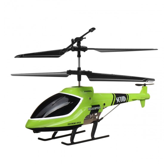 S770 2.4G 4CH Coaxial Double-blade Altitude Hold Fall Resistant Automatic Power-off Protection USB Charging Electric Light Alloy Helicopter RTF