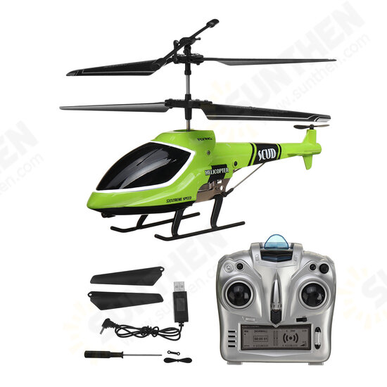 S770 2.4G 4CH Coaxial Double-blade Altitude Hold Fall Resistant Automatic Power-off Protection USB Charging Electric Light Alloy Helicopter RTF