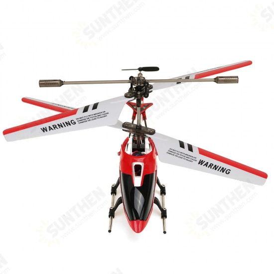 S107G 3CH Anti-collision Anti-fall Infrared Mini Remote Control Helicopter With Gyro for RC Helicopter Toys RTF