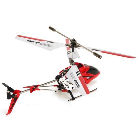 S107G 3CH Anti-collision Anti-fall Infrared Mini Remote Control Helicopter With Gyro for RC Helicopter Toys RTF