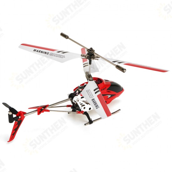 S107G 3CH Anti-collision Anti-fall Infrared Mini Remote Control Helicopter With Gyro for RC Helicopter Toys RTF