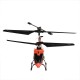 S11 3CH Single-blade Electronic Gyroscope LED Light Omni-Directional Controls Alloy RC Helicopter RTF for Kids